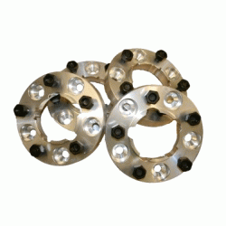 SET SPOORVERBREDERS ALUMINIUM 30MM DIK DEFENDER/ DISCOVERY 1/ RANGE ROVER CLASSIC