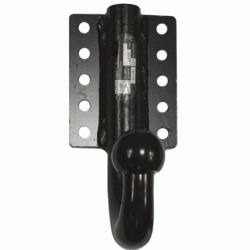 VERLAAGDE TREKHAAK MET 4-BOUTS MONTAGE