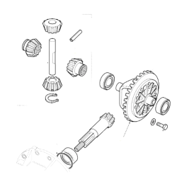 Crownwheel & Pinion 2 Pinion (Land Rover Type Axle)