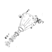 Differential Rear (With Land Rover Type Axle)