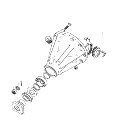 Rear Differential (Land Rover Type Axle)
