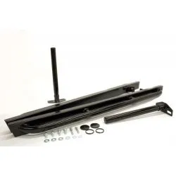 ROCKSLIDERS MET BUIS DEFENDER 90 ZWART GEPOEDERCOAT