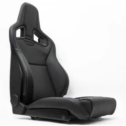 RECARO CROSS SPORTSTER CS VOL LEER MET VERWARMING,