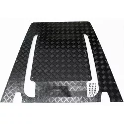 TRAANPLAAT MOTORKAP DEFENDER 2007 ON