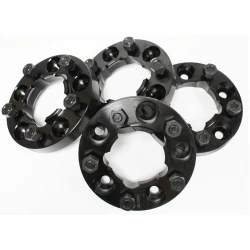 SET SPOORVERBREDERS ZWART DEFENDER / DISCOVERY 1 / RANGE ROVER CLASSIC