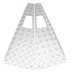 TRAANPLAAT SPATBORD DEFENDER VANAF 2007