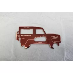 DEFENDER MULTITOOL RED