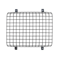 KOPLAMPRASTER ZWART (IMITATIE) PER STUK