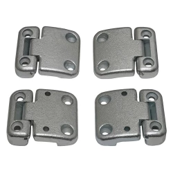 SCHARNIERSET DEFENDER EN SERIES 3 MET RVS BOUTEN