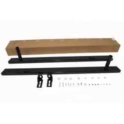 ROCK SLIDERS ZWART DEFENDER 90 VANAF 1983