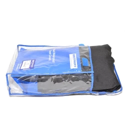 WATERBESTENDIGE STOELHOEZEN VOORKANT ZWART DISCO