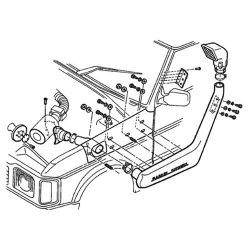 SAFARI VERHOOGDE LUCHTINLAAT DISCOVERY 1 V8 1990-1994