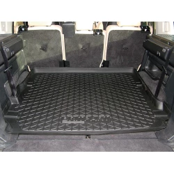 RUBBEREN MAT LAADRUIMTE DISCOVERY III/IV MET HOGE RAND