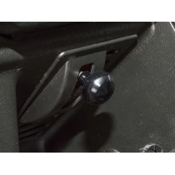 VENTILATIEKNOP DEFENDER TOT 2007 ZWART