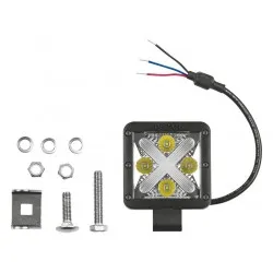 4" LED LICHT KUBUS MX85-SP / 12V / SPOT BEAM - DOOR OSRAM