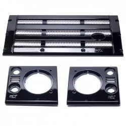 KBX GRILLE SET HOOGGLANS ZWART