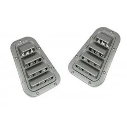 KBX LUCHTROOSTER BRUNEL ZILVER